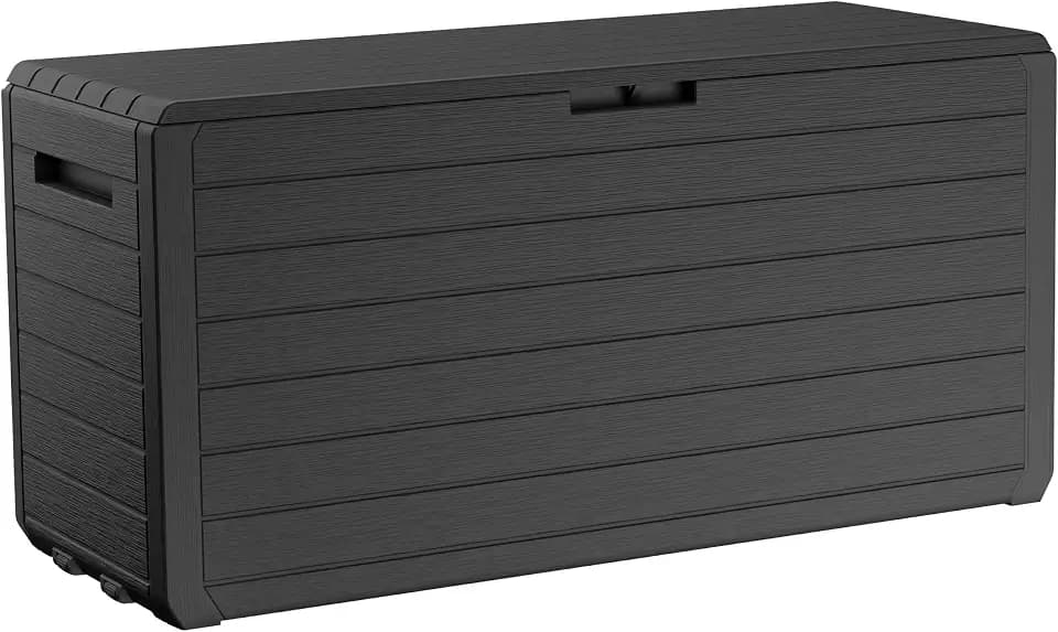 Keter Atlas 70 Gal Outdoor Storage Box for Patio and Pool Accessories