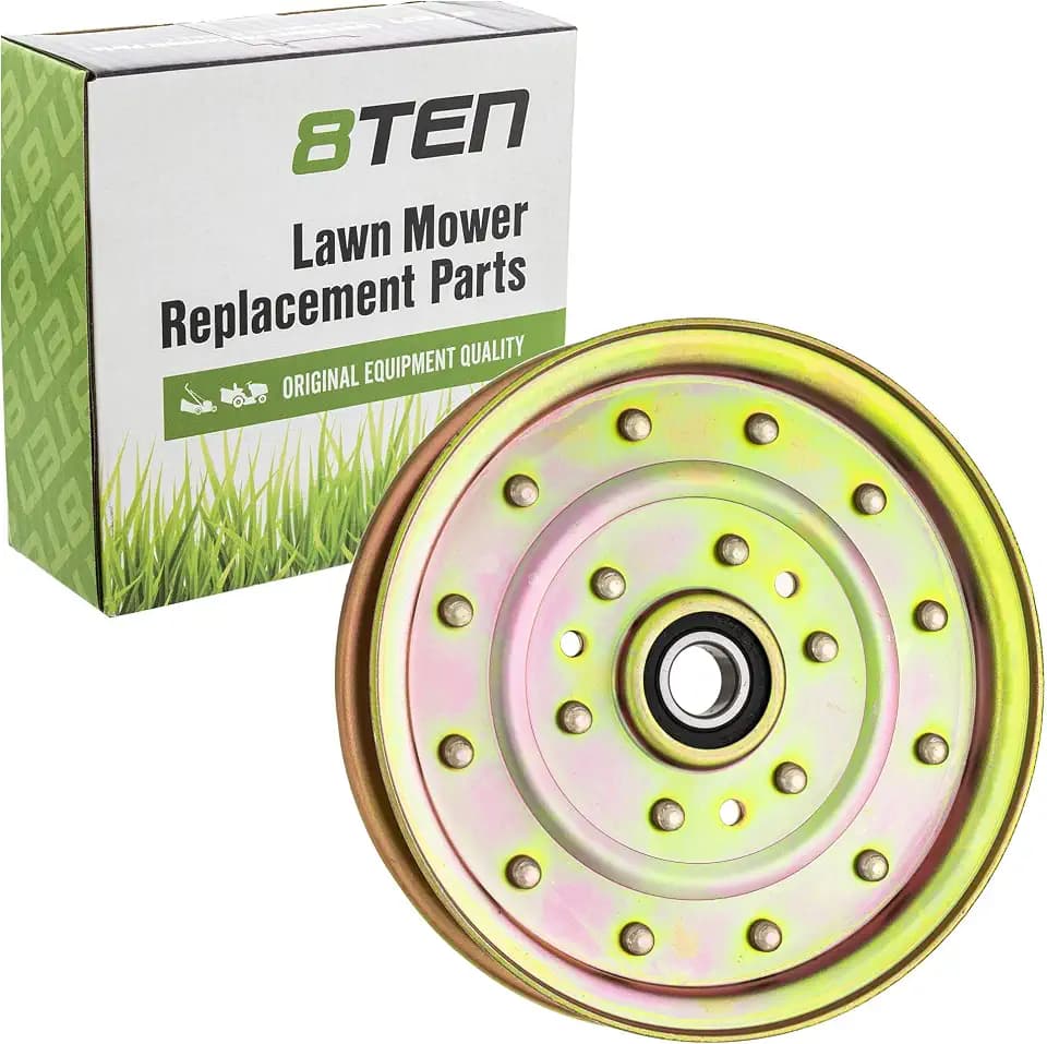 8TEN Flat Idler Pulley for Exmark Lazer Z AS AC HP Toro Z Master 1-633109 116-4667 52 60 72 inch Deck