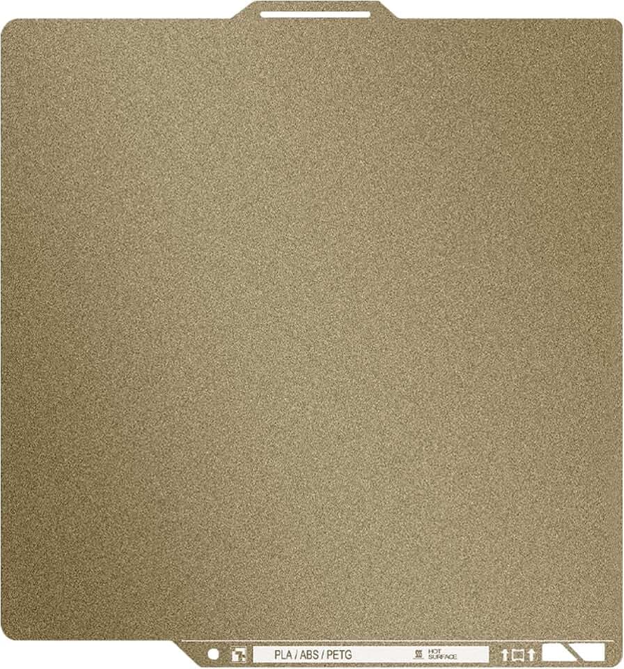 Verstärkte strukturierte 0,77 mm PEI-Druckplatte mit QR-Code für Bambu Lab P2S X2D X1 X1C X1E P1P P1S A1, beidseitig bedruckbare, flexible Federstahlplatte 257x257 mm für Bambu 3D-Drucker