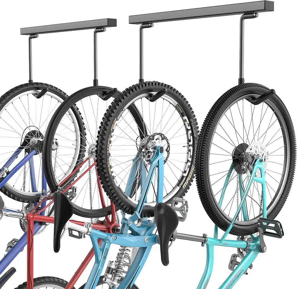 EVERHANGER Ceiling Bike Racks for Garage, Indoor Bike Storage Hanger