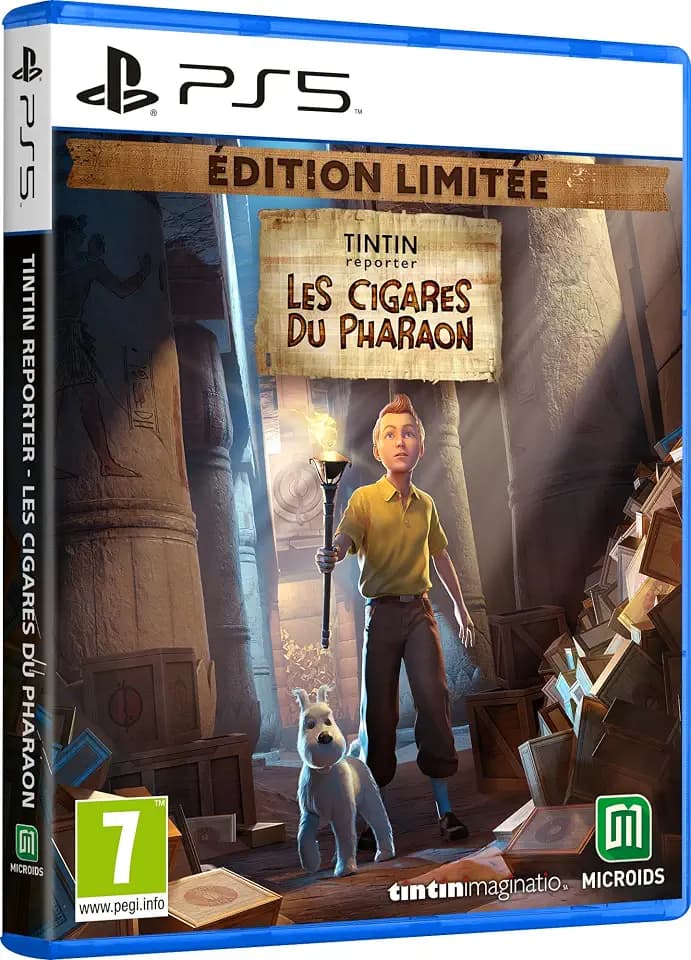 Video Games Tintin Reporter: Les Cigares Du Pharaon FR (PS4)
