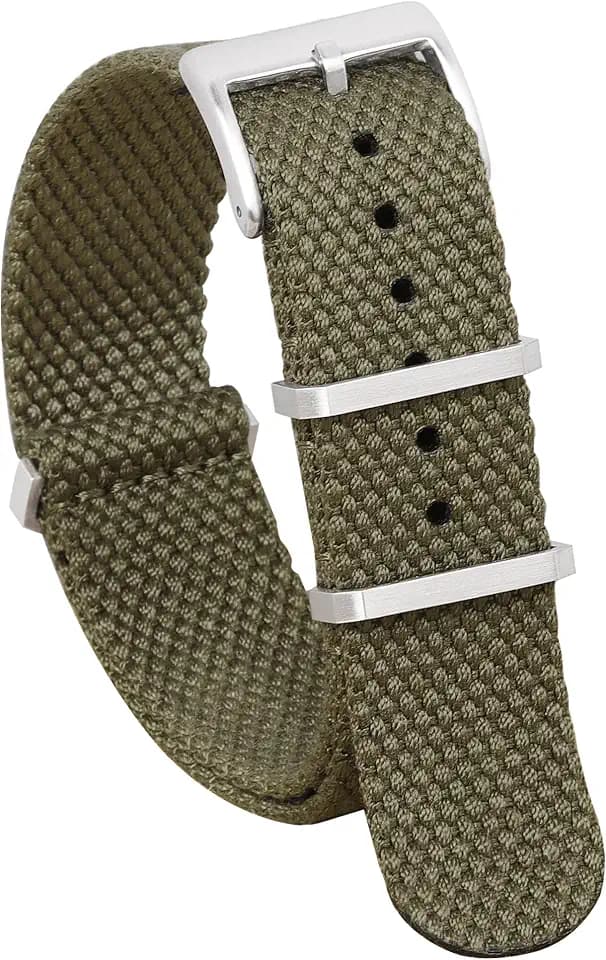 Nylon strap Nylon watch band for men and women,One-Piece 20mm/22mm watch band