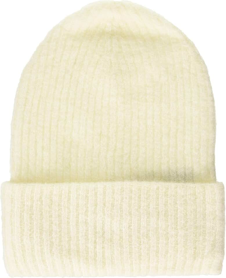 PIECES Damen Pcbana Wool Hood Noos Mütze