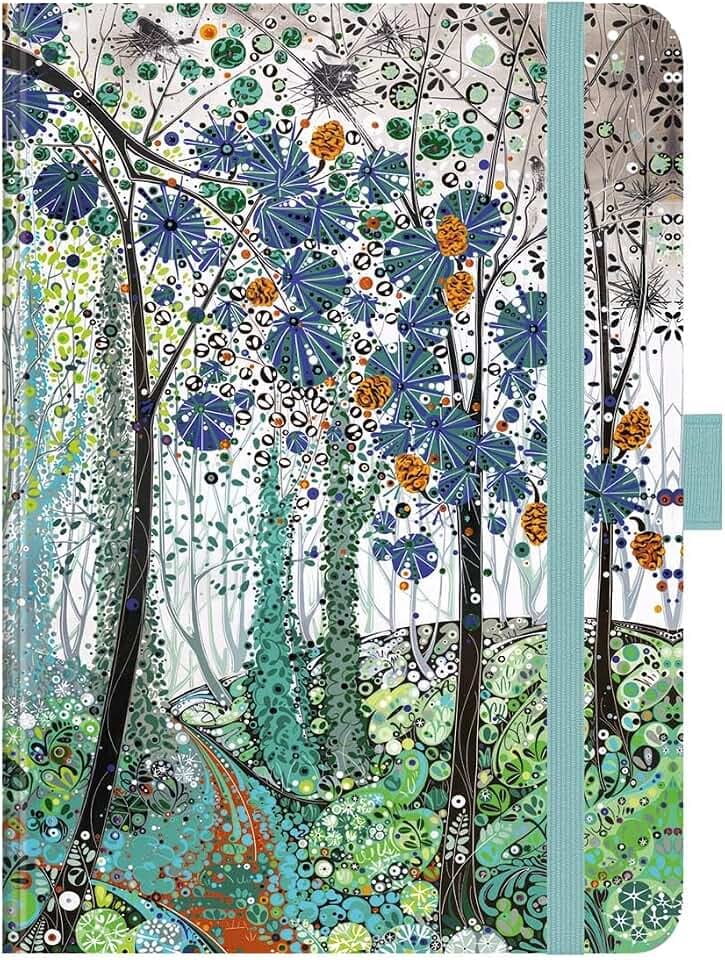 Premium Timer Big "Towards the Clearing" 2026: Hochwertiger Buchkalender. Terminplaner mit Wochenkalendarium, Gummiband und Stifthalter. 12 x 17 cm