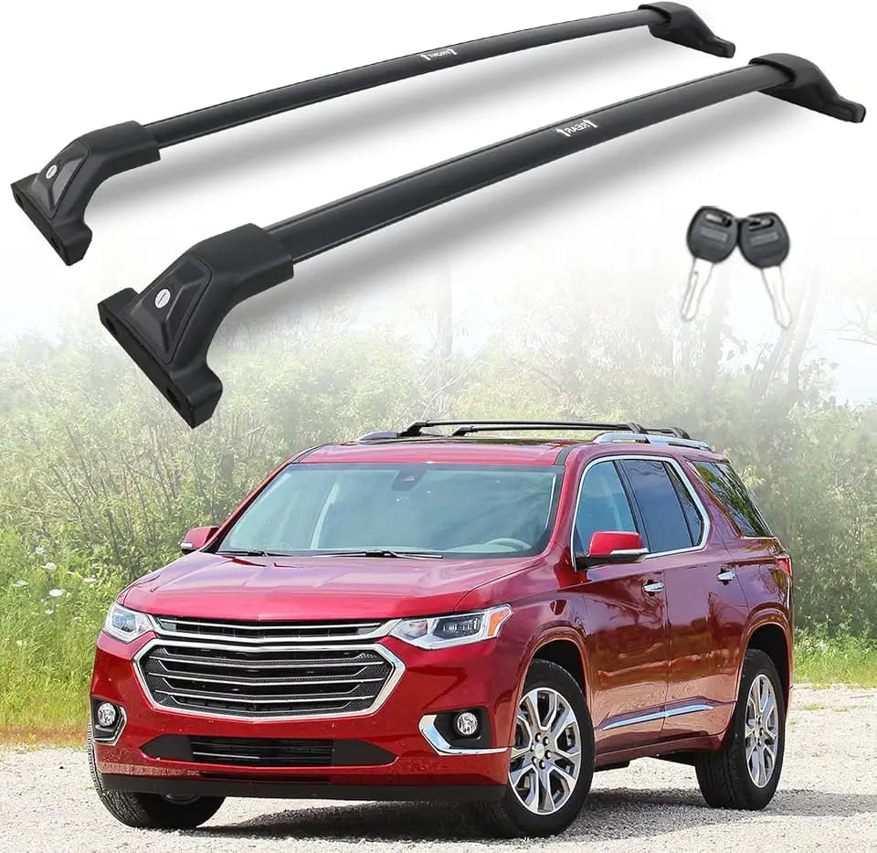 Roof Rack Cross Bars Fit for 2018-2021 Chevy Chevrolet Traverse