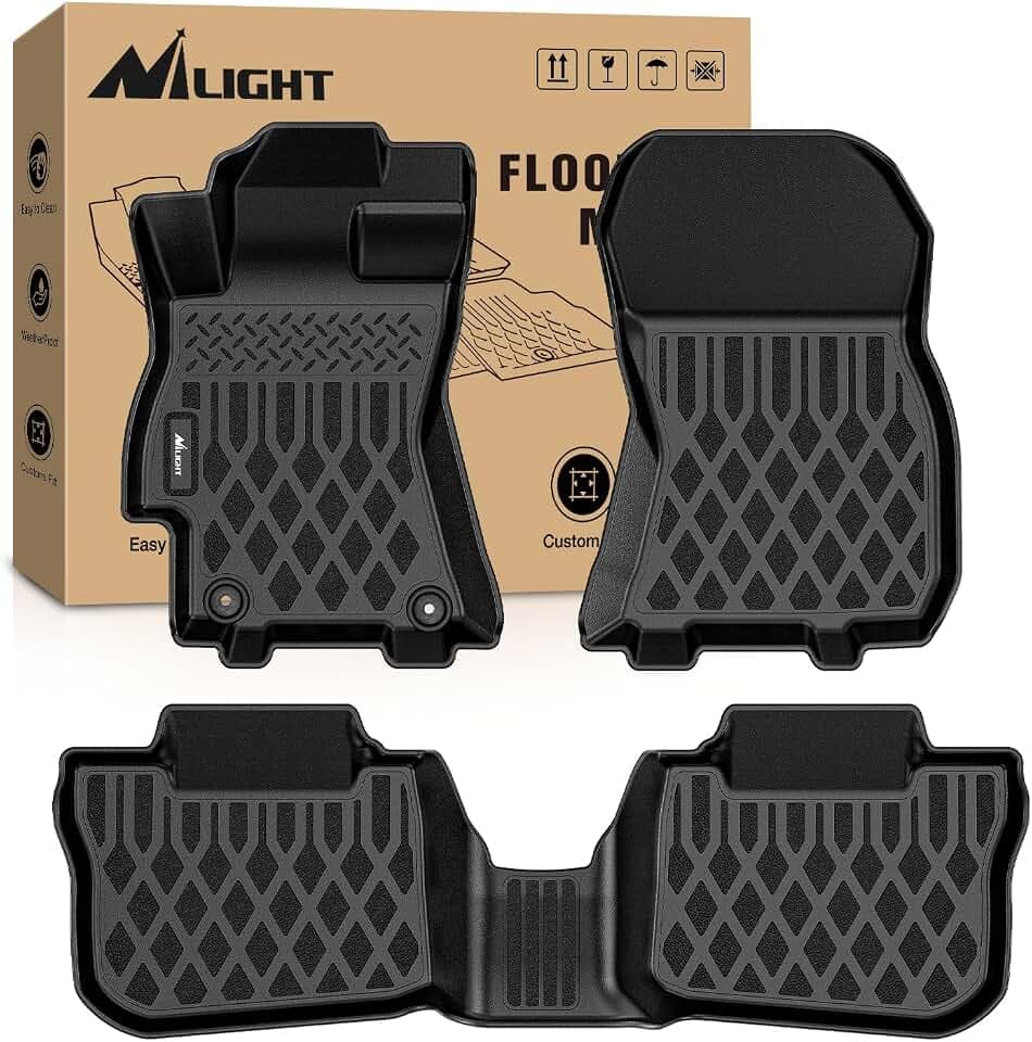 Nilight TPE Floor Mats for Subaru Outback Legacy 2010 2011 2012 2013 2014