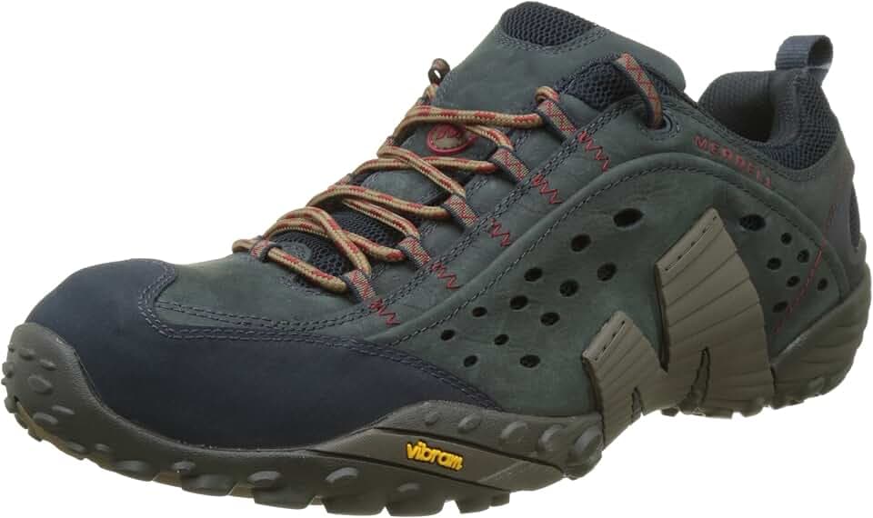 Merrell J75359 INTERCEPT/BLACK/GREY, Herren Sportschuhe - Wandern
