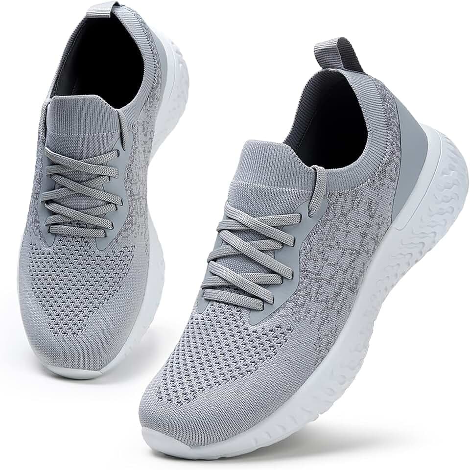 HKR Damen Sneaker Atmungsaktiv Turnschuhe Leicht Laufschuhe Sportschuhe Freizeitschuhe
