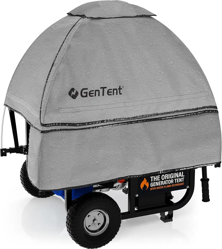 GenTent Universal Open Frame Generator Tent, Gray, Original - Standard