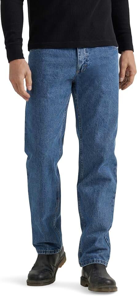 Wrangler Herren Authentics Men's Classic Relaxed Fit Flex Jeans