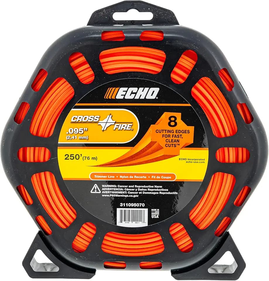 Echo 311095070 1lb Donut .095 Cross Fire String Trimmer Line for