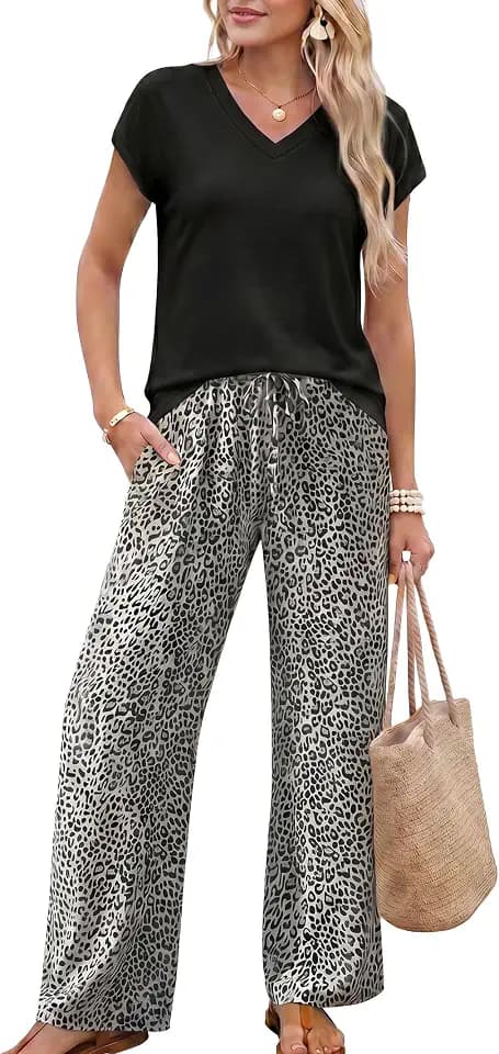 Casly Lamiit Two Piece Sets for Women Summer Travel Vacation Beach Outfits