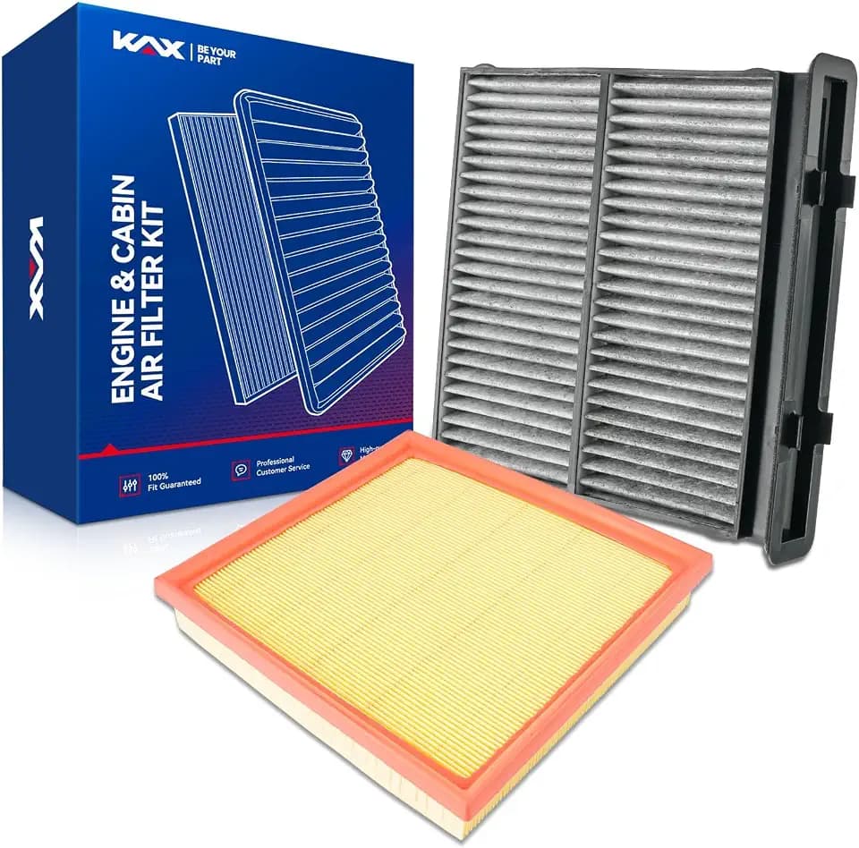 KAX CA12295 CF12775 Engine & Cabin Air Filter for Subaru Forester 2019-2024