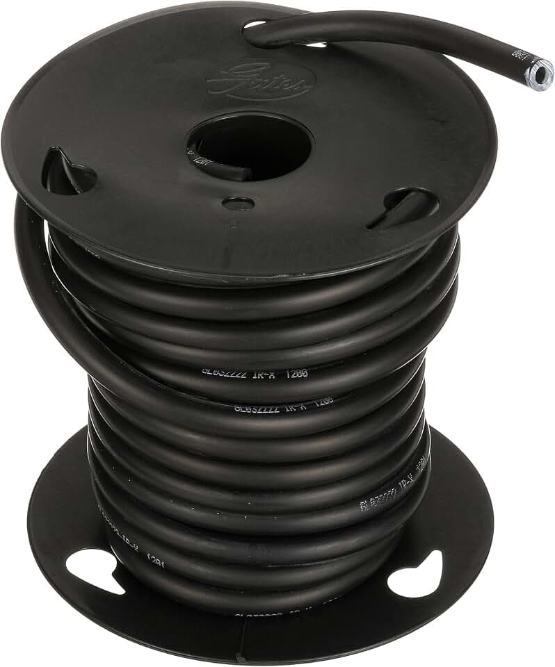 Gates 27042 Windshield Washer/Vacuum Hose-50' Length, Inner Diameter 5/32"