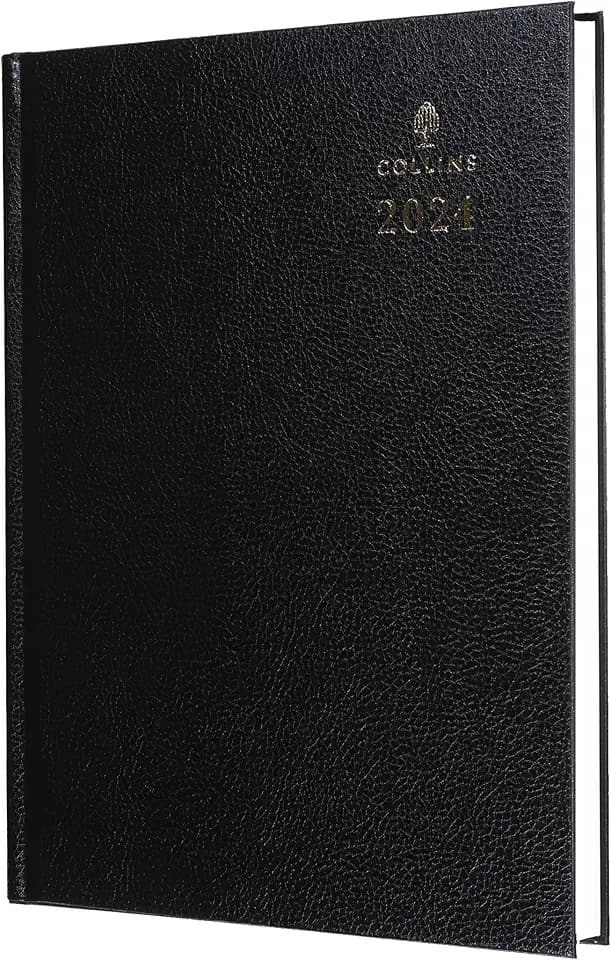 Collins 40 Terminplaner A4 Wochenansicht 2024 Schwarz 40.99-24