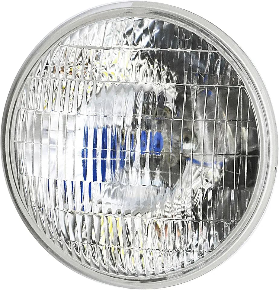 TOJIO H6024 Super vision Halogen Sealed Beam Headlight Low & High Beams Headligh (H6024 7" ROUND) (110/130W)