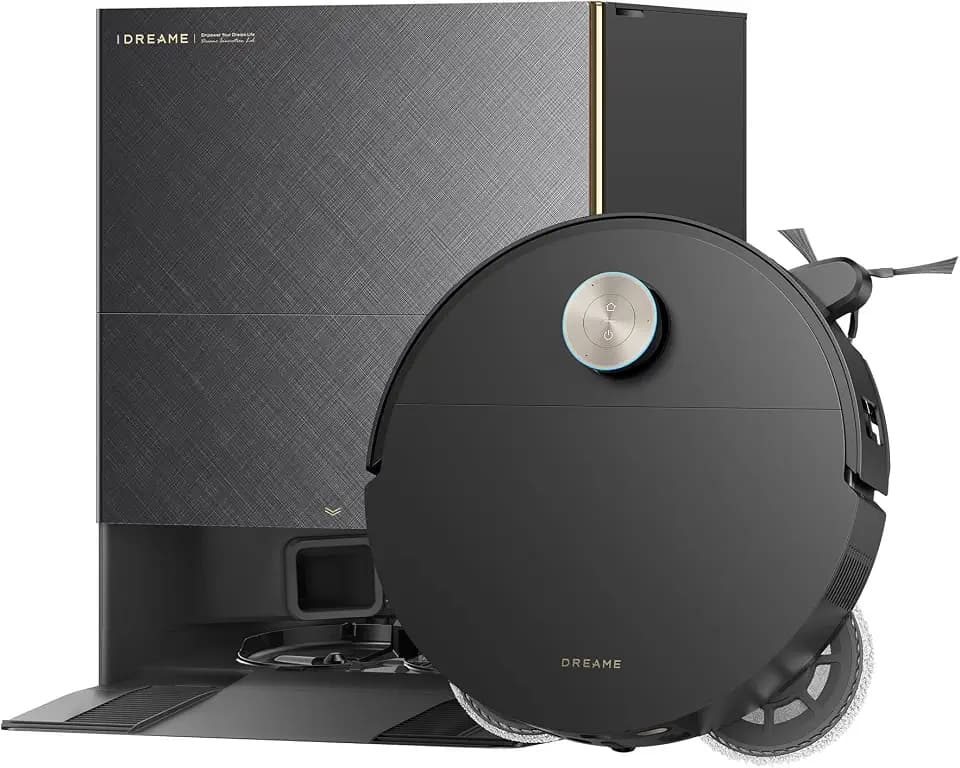 dreame X50s Ultra Saugroboter mit Wischfunktion, Hartböden/Teppich, ultraschlankes Design, 35000 Pa, LiDAR