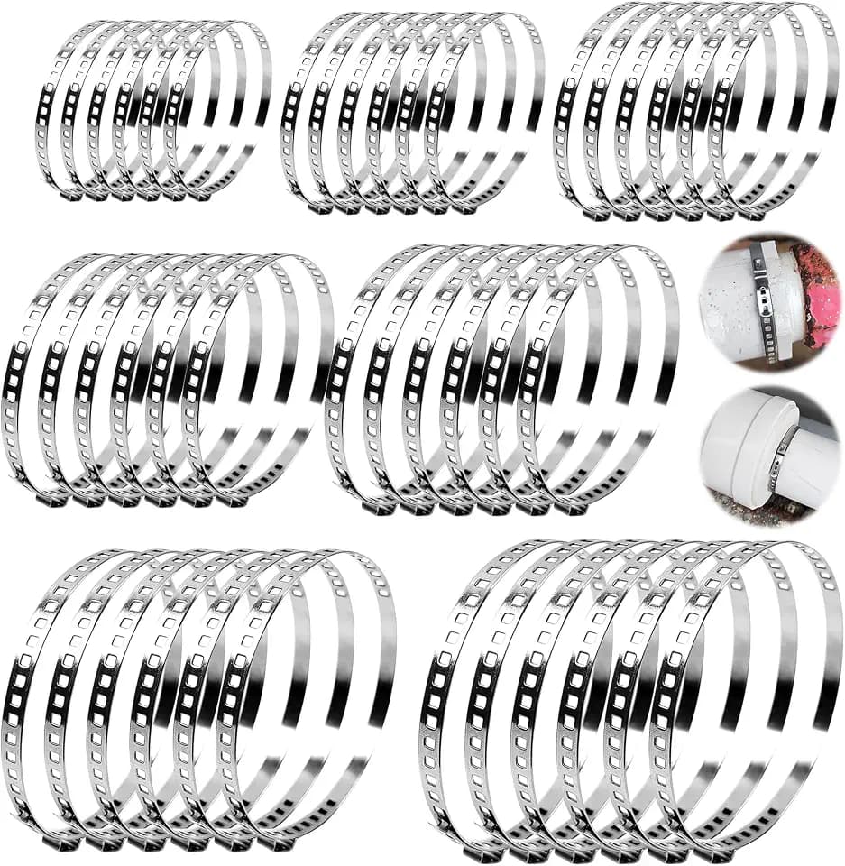 42 Stück Edelstahl CV Schlauchschellen Set