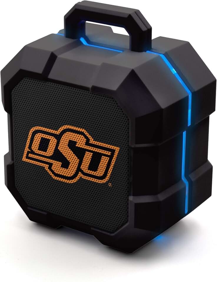 SOAR NCAA Unisex Shockbox LED Wireless Bluetooth Speaker