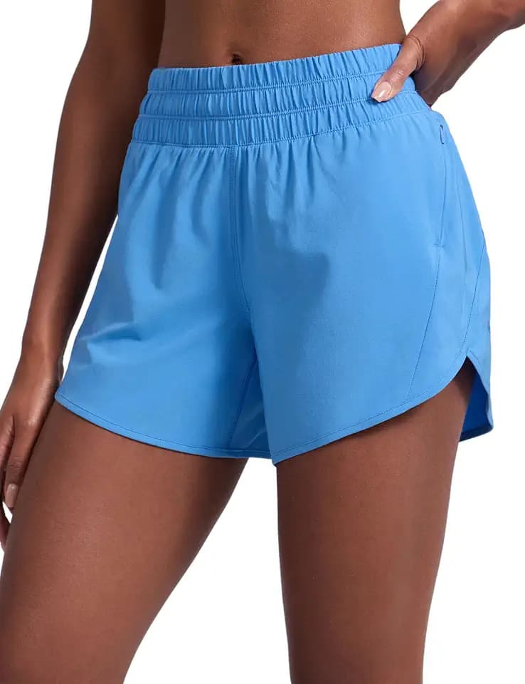 CRZ YOGA Dolphin Athletic Shorts 5"