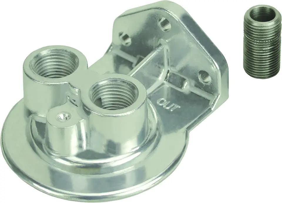 Derale 25728 Remote Filter Mount Kit, Silver