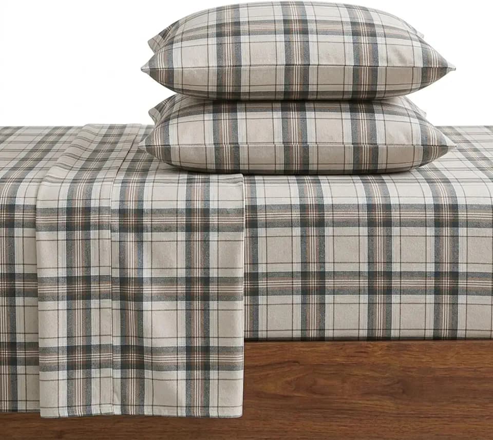 Eddie Bauer - Full Sheet Set with Fitted Sheet & Pillowcases