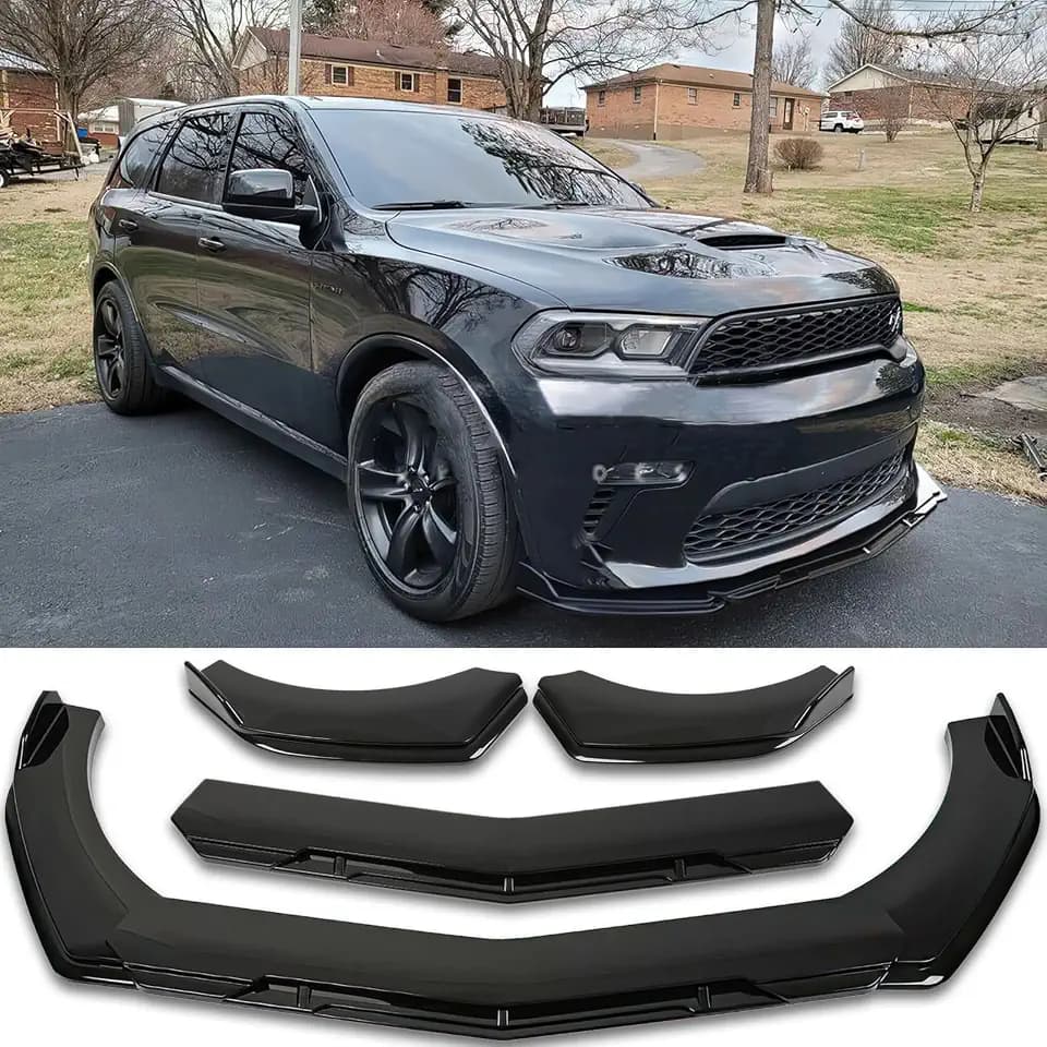 DREAMOTOR Universal Front Lip Spoiler Splitter Front Bumper Lip Adjustable