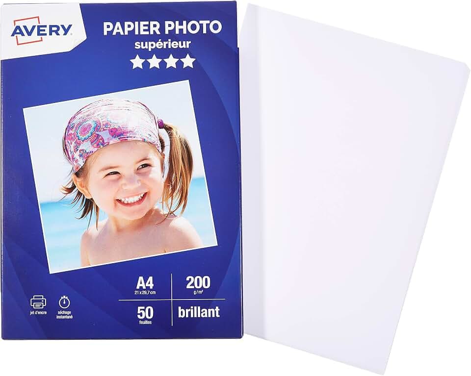 Avery Fotopapier A4, 200 g/m² 50 Blatt