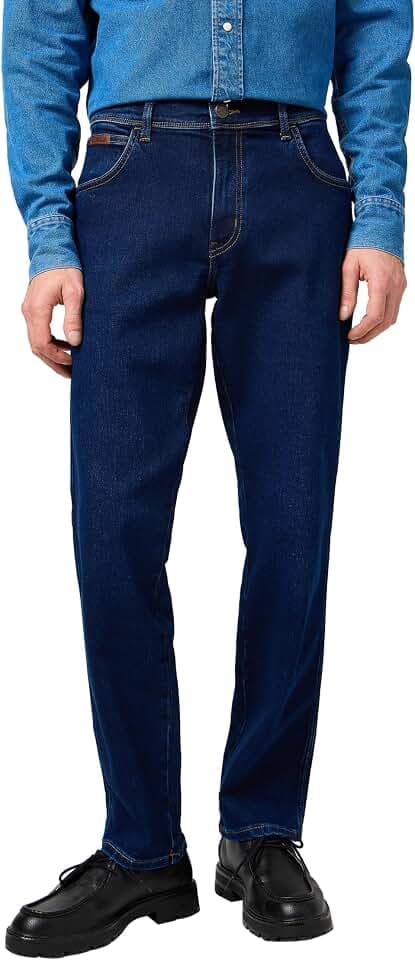 Wrangler - Jeans Herren - Authentic Straight Fit - Texas - Darkstone