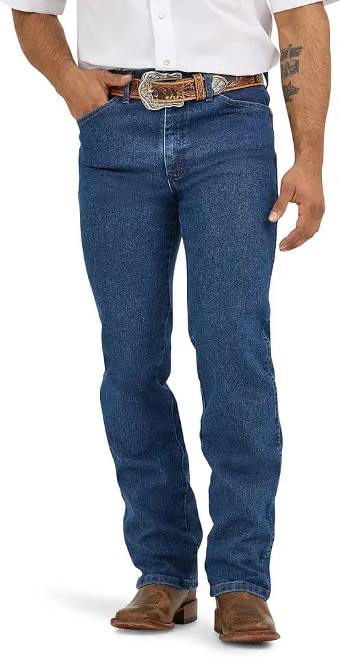 Wrangler Men's Cowboy Cut Active Flex Slim Fit Jean