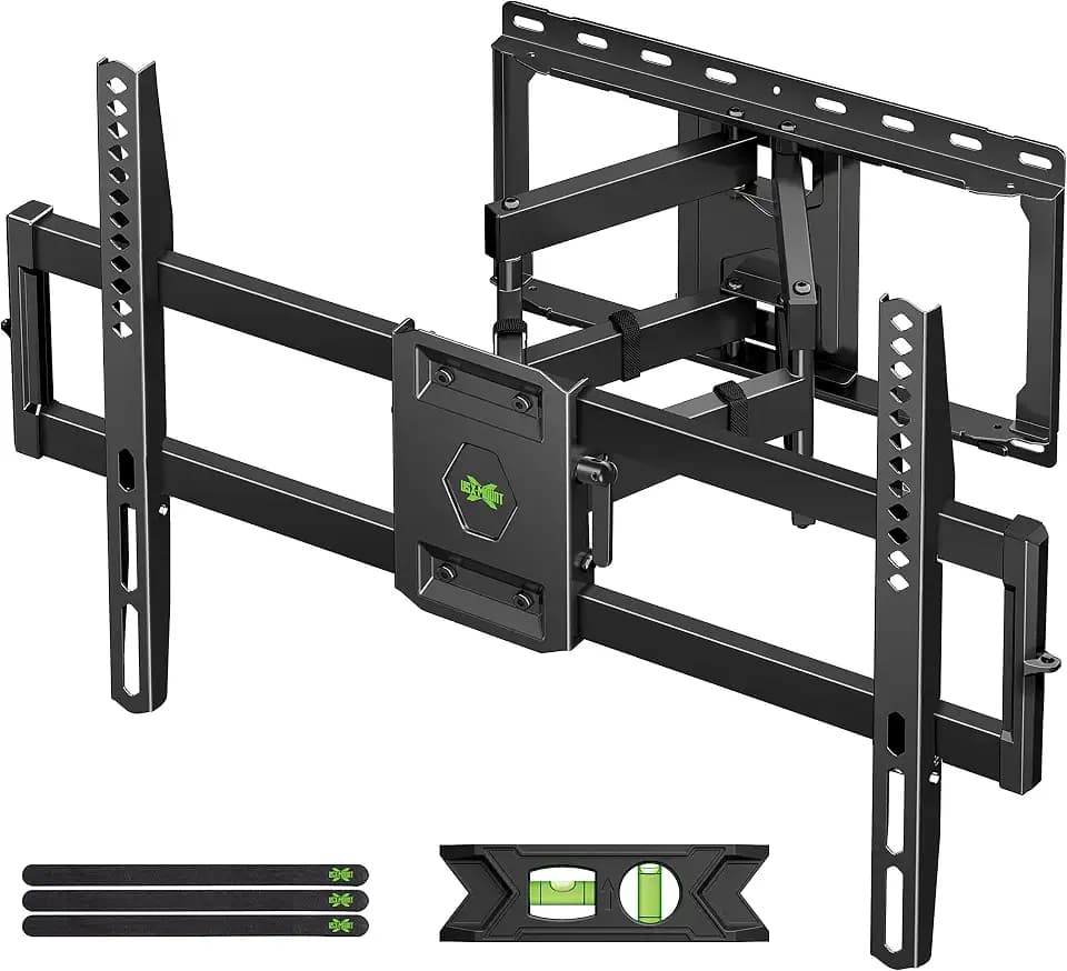 USX Mount Full Motion TV Wall Mount for Most 42-90" TV Holds up to 132lbs
