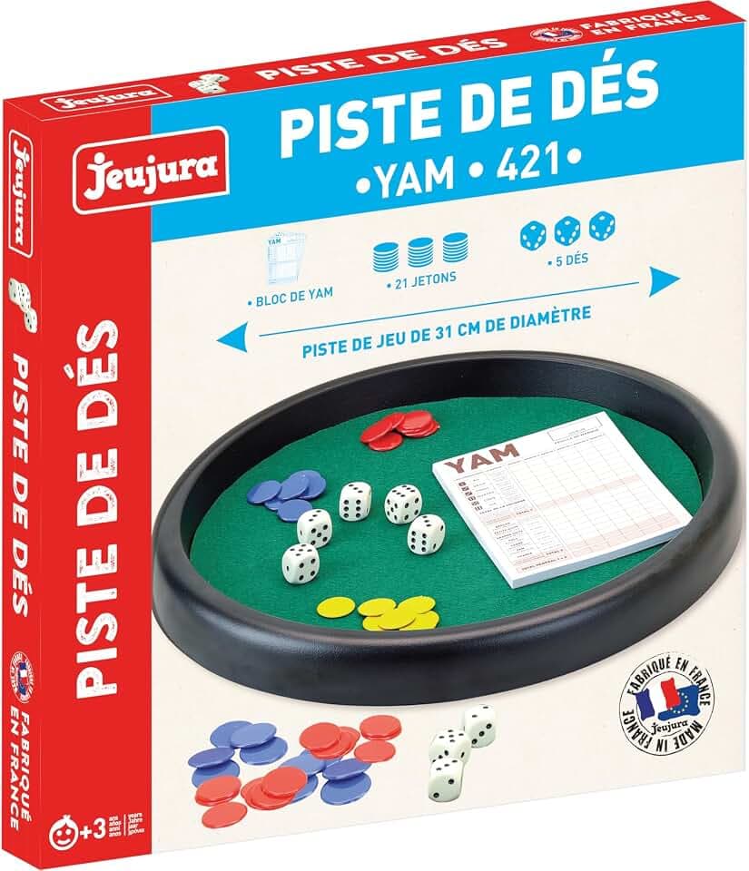 Jeujura - Des-Yam-421-Ø 31cm Geschicklichkeitsspiele, Mehrfarbig (J8154)