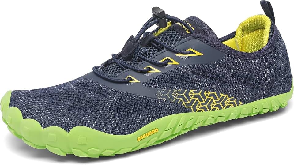SAGUARO Unisex Minimalistische Barfußschuhe Traillaufschuhe Atmungsaktiv Schnell Trocknend Badeschuhe