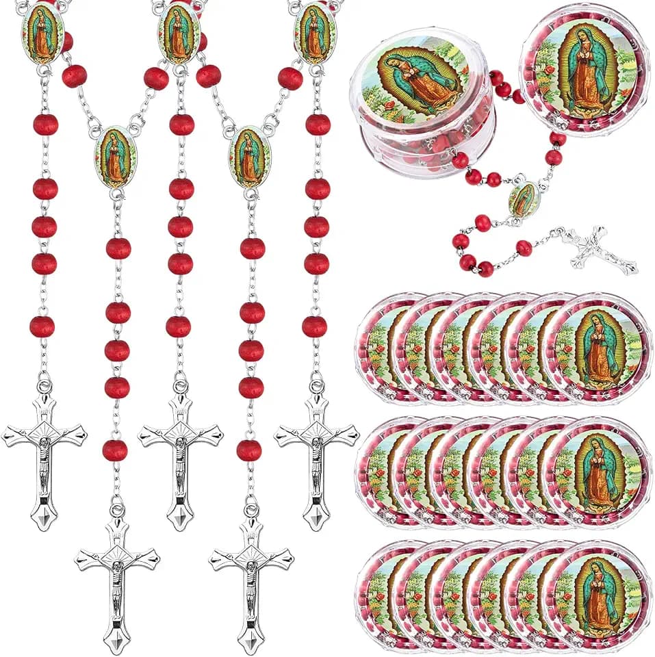 Jadive Scented Lady of Guadalupe Rosary Beads Bulk