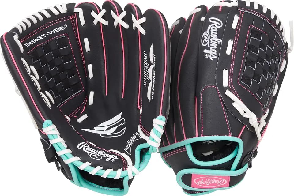 Sure Catch Youth Softball Glove | Easy Close | Game Ready