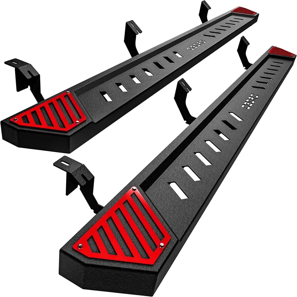 OEDRO 6.5" Running Boards Compatible with 2005-2023 Tacoma Double Cab