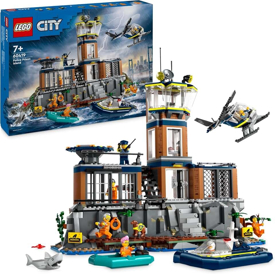 LEGO City Polizeistation auf der Gefängnisinsel 60419