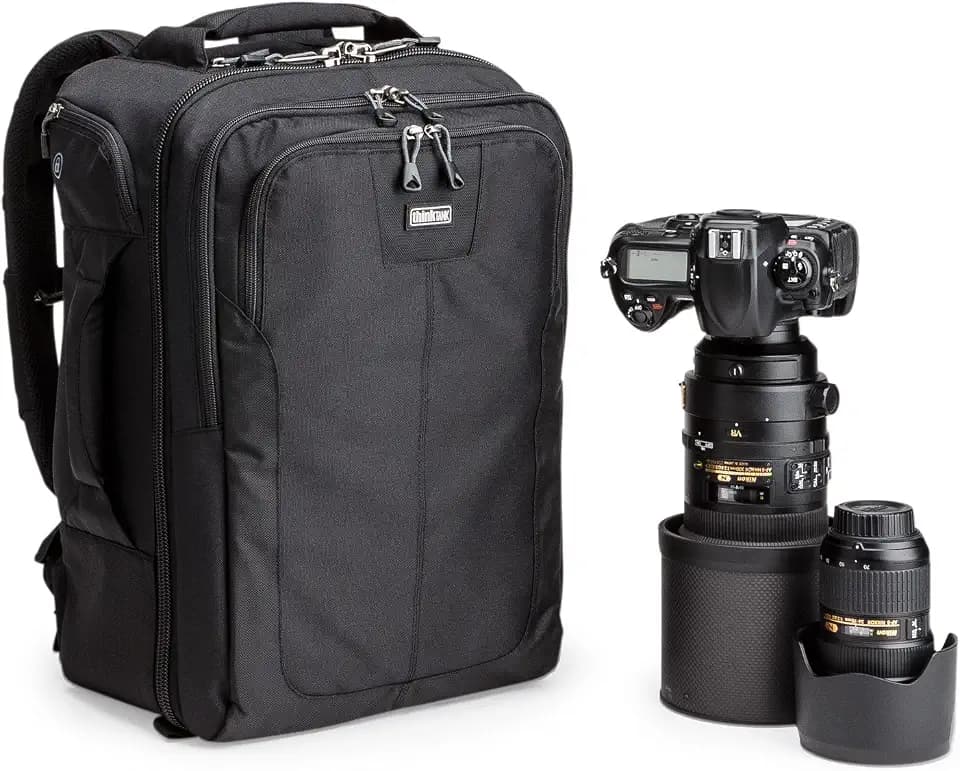 Think Tank Airport Commuter Backpack for Pro Camera and Photo Gear - Black