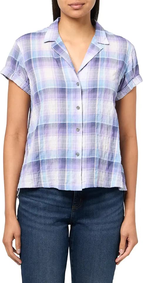 Eddie Bauer Men's Wp Ss Packable Camp Shirt
