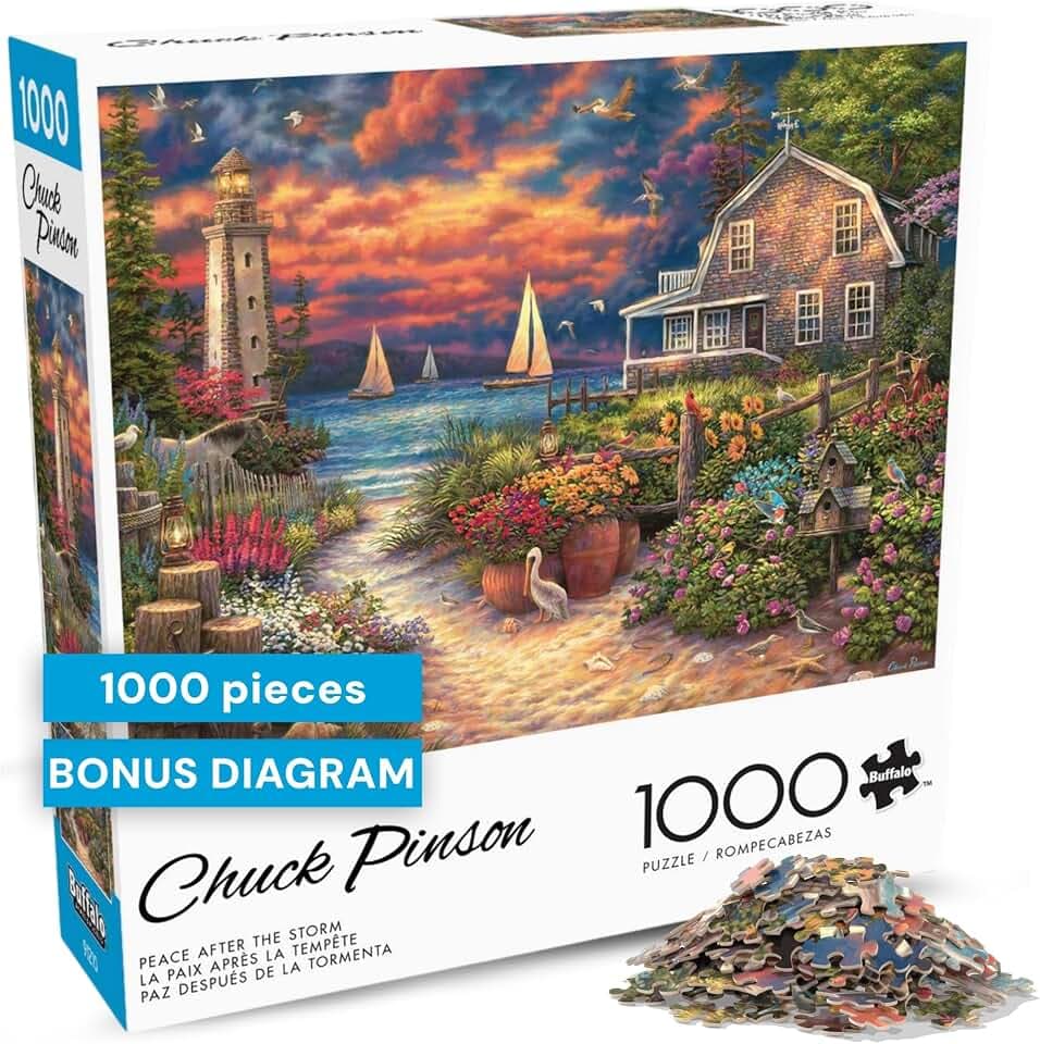 Buffalo Games - Peace After the Storm - 1000 Piece Jigsaw Puzzle for Adults