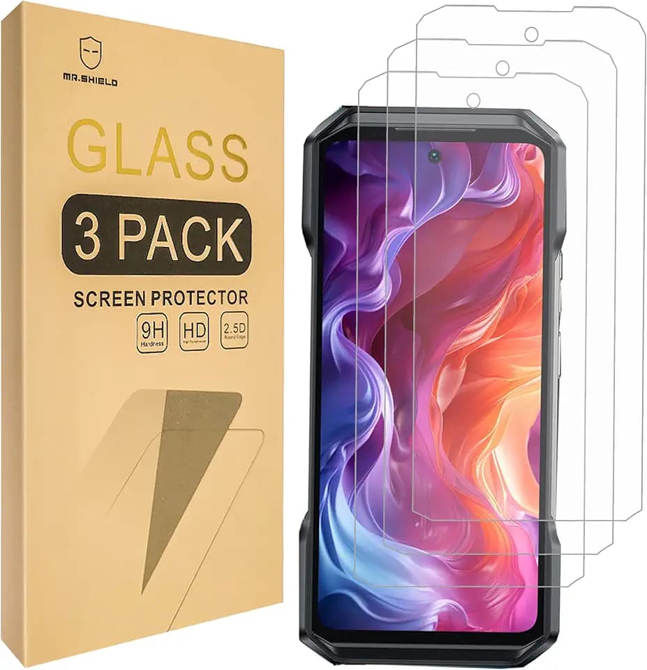 Mr.Shield Glass Screen Protector for Ulefone Armor 27/27 Pro/27T/27T Pro