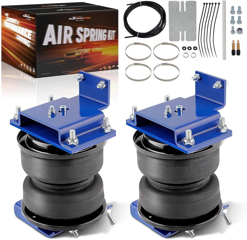 maXpeedingrods 5000 lbs Rear Air Suspension Bag Kit for Dodge Ram 1500 Pickups 2009-2018 and Ram 1500 Classic 2019-2024 RWD 4WD Air Helper Spring Kit