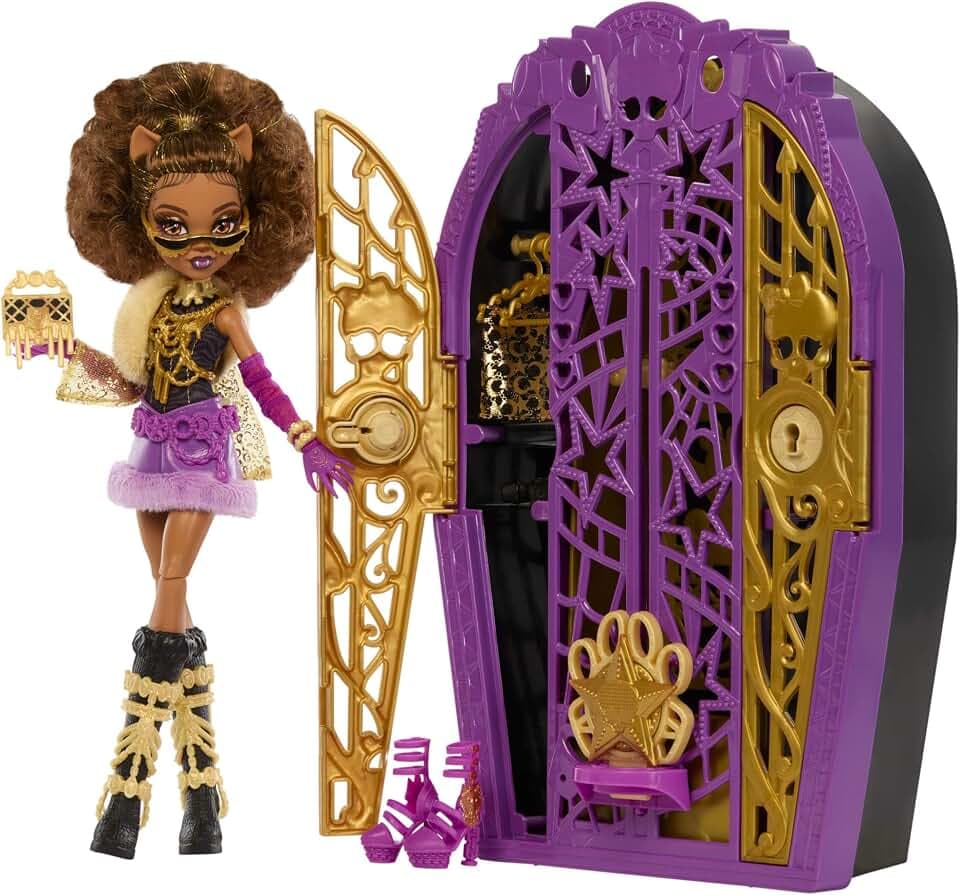 Monster High Skulltimate Secrets Clawdeen Wolf Puppe
