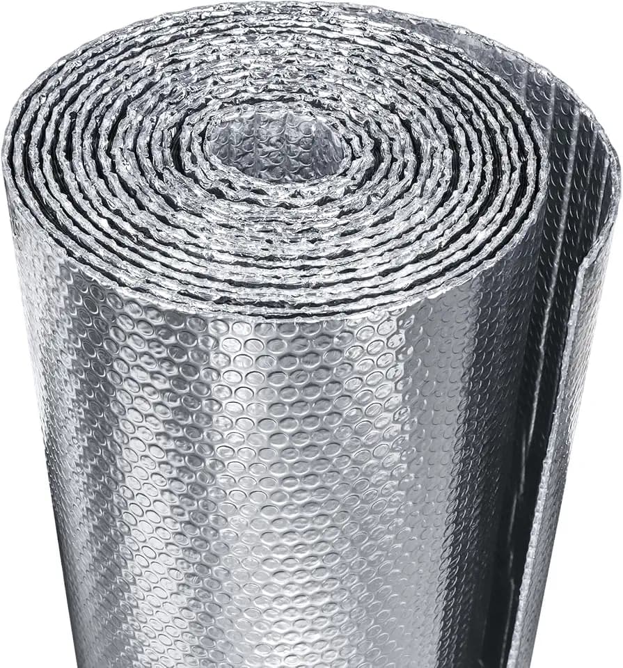 Reflective Bubble Insulation, 48" x 10Ft, RV Insulation