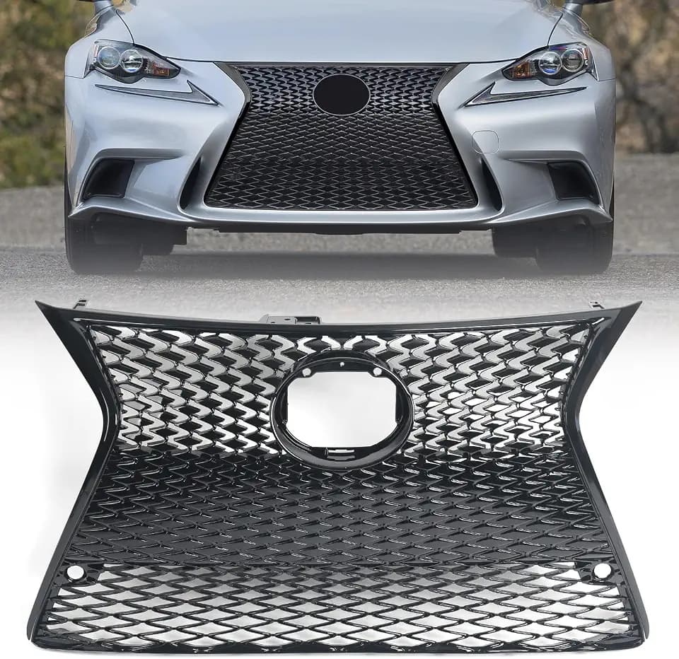 Grille Compatible with Lexus IS200t IS250 IS300 IS350 2014-2016