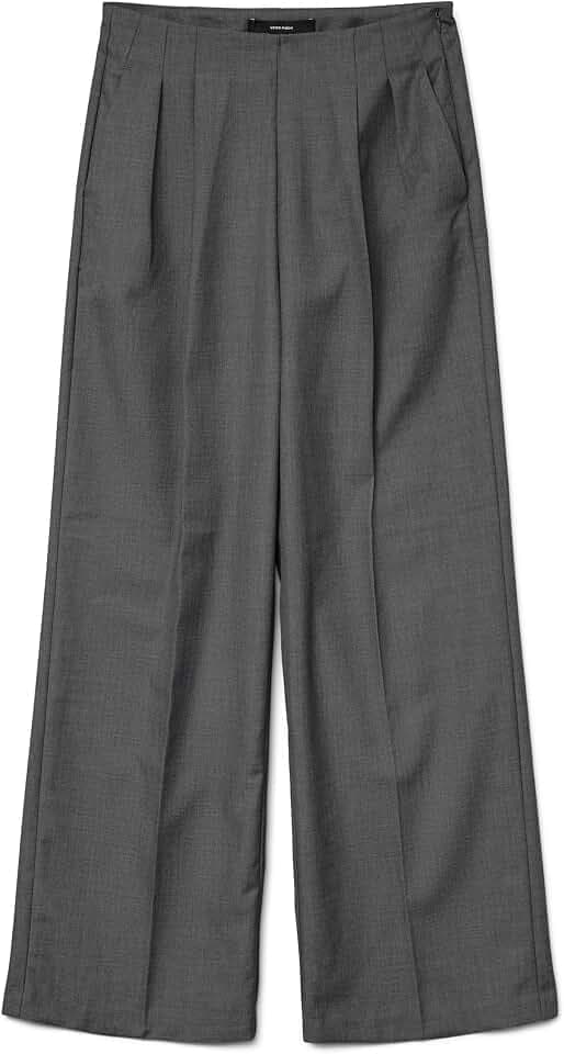 VERO MODA Female Hose mit weitem Beinschnitt VMHAILEY Hohe Taille Hose