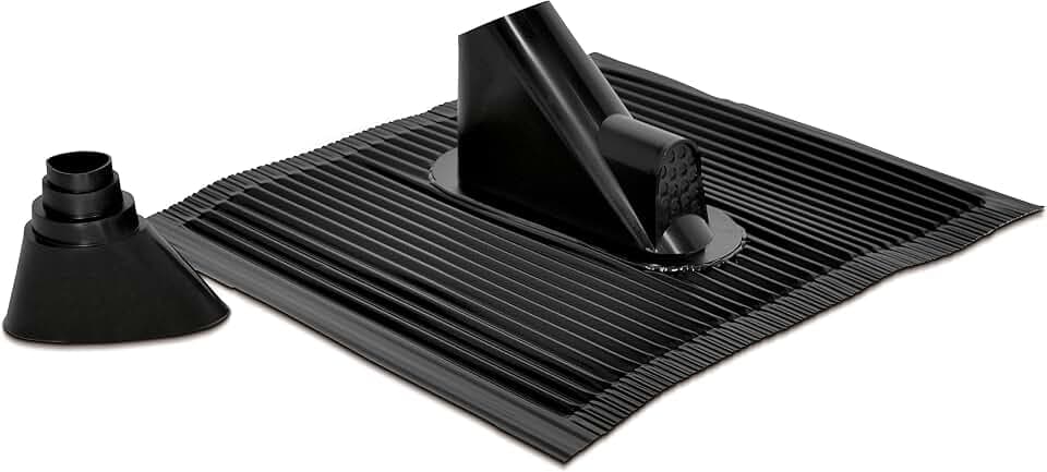 TechniSat Alu Dachziegel Set, Schwarz