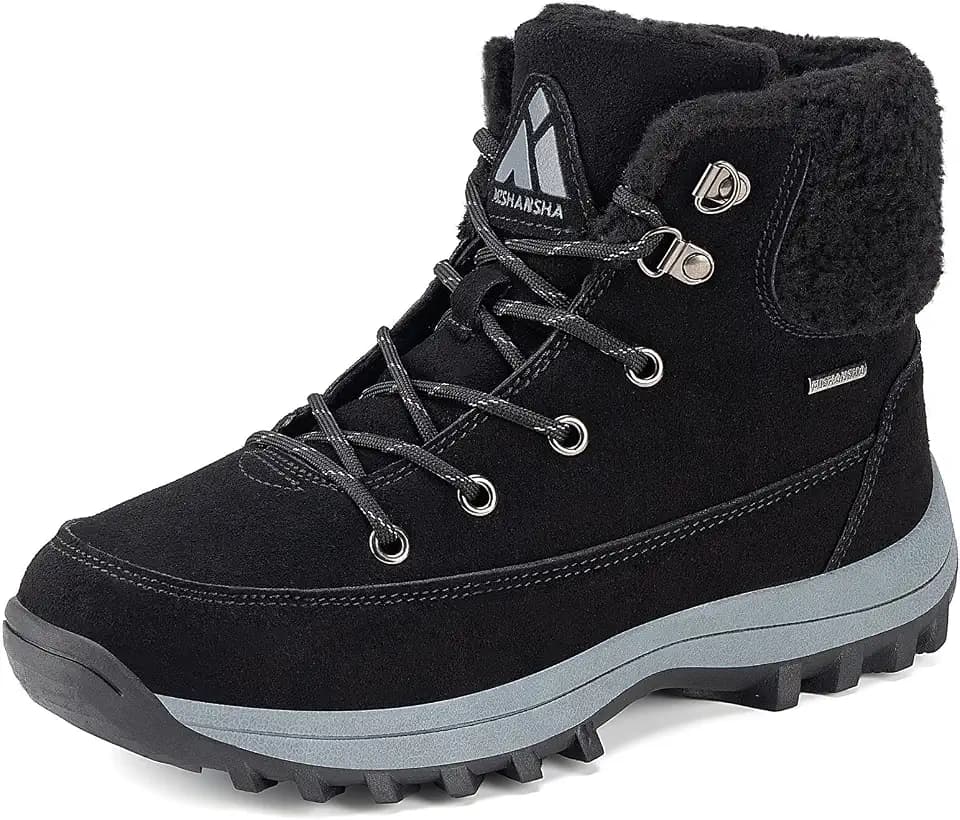 Mishansha Damen Winterstiefel