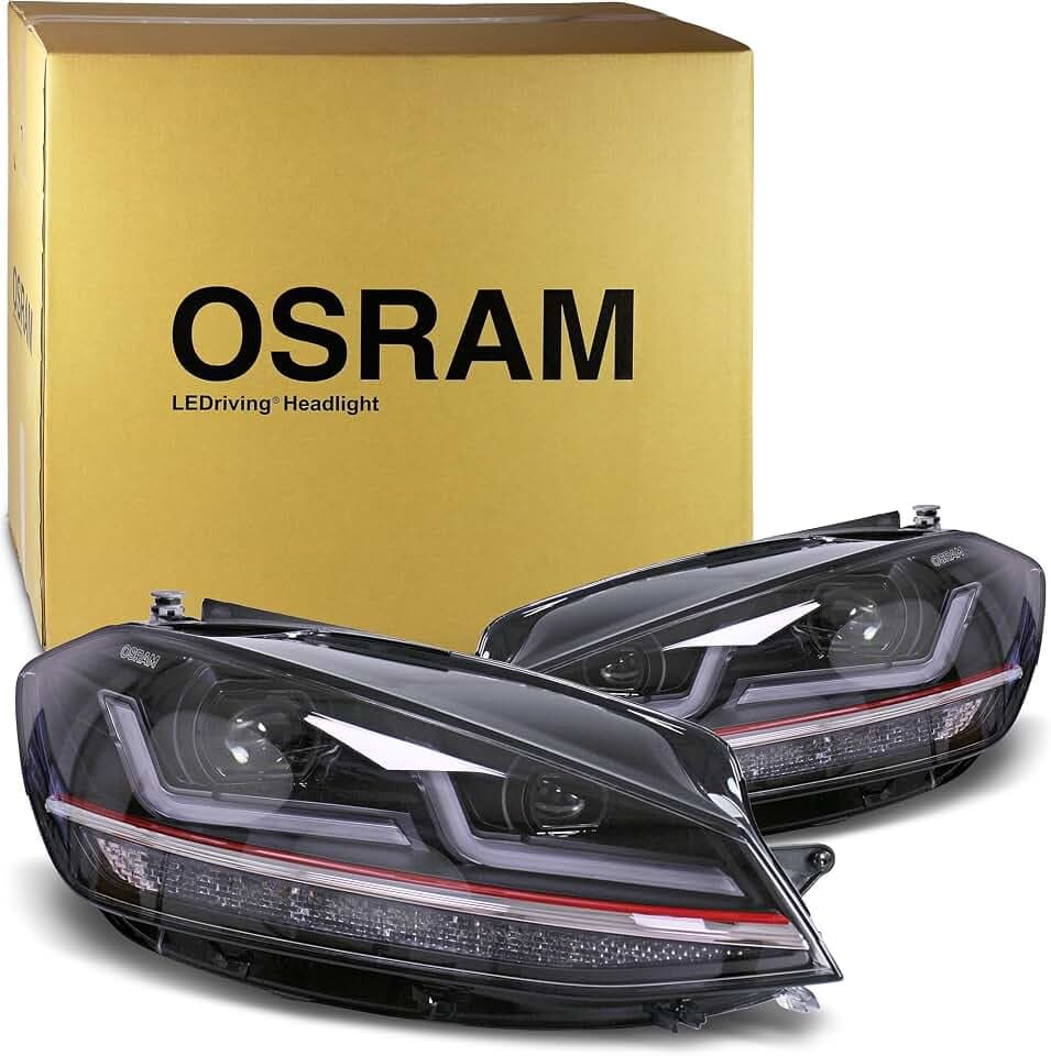 Osram LEDriving LED Scheinwerfer für VW Golf 7.5, Golf VII Facelift, GTI Edition, Halogenersatz