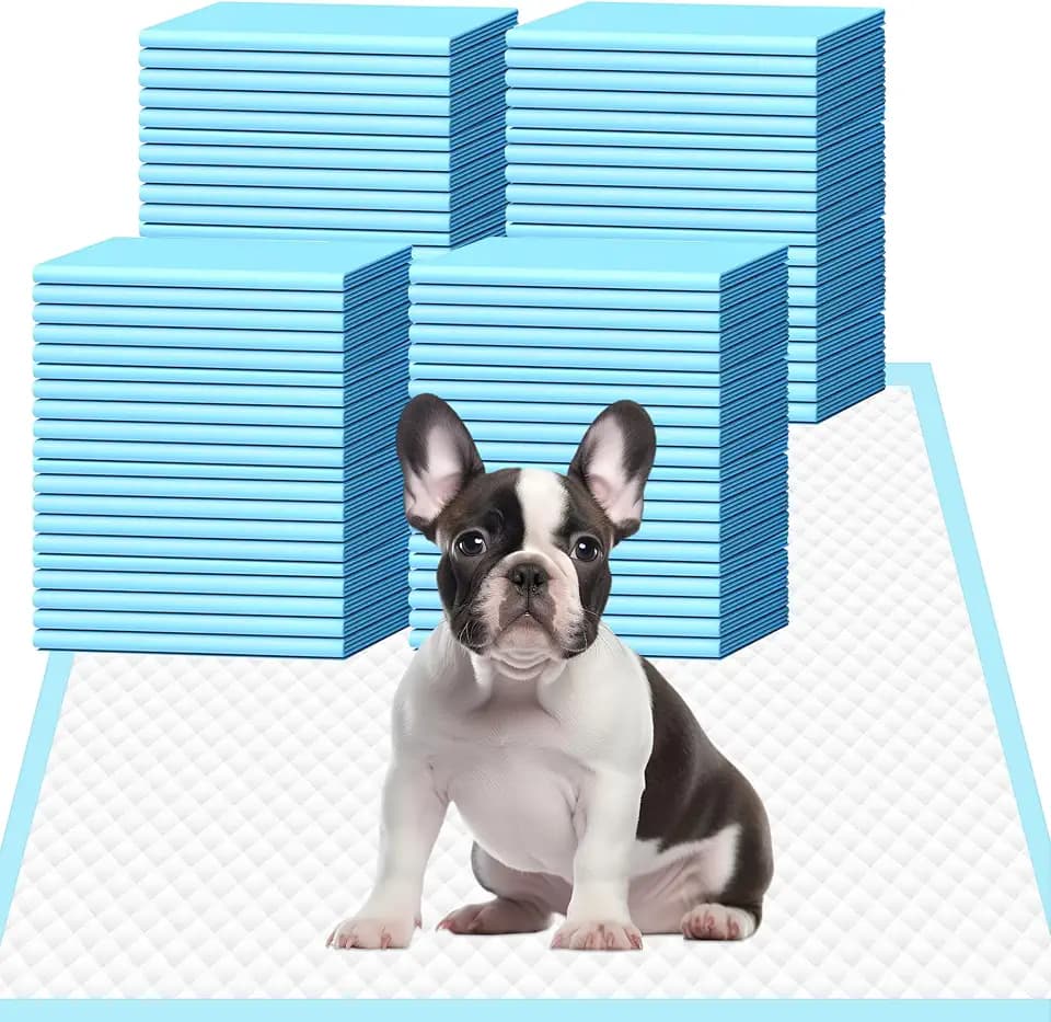 Dog Pee Pads 22"x23", Disposable Puppy Pee Pads Pee Pads for Dogs, Pet Training Pads Super Absorbent Leak-Proof Pee Pads (90 Count)